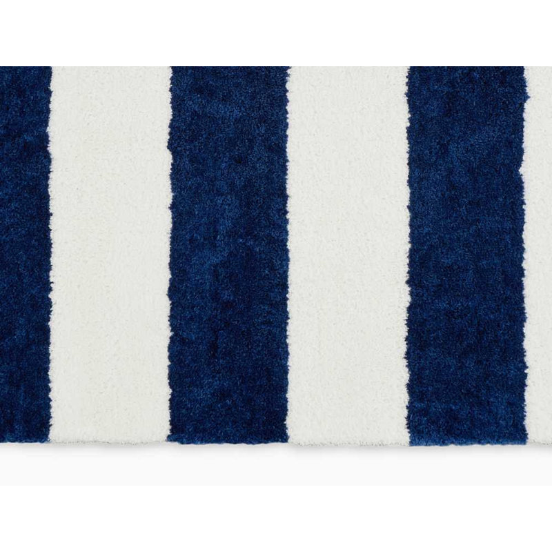 Calvin Klein Chicago Performance White/Navy Blue Rug Wayfair